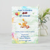 Invitation Anniversaire Scorpio (23 octobre - 21 novembre) (Debout devant)