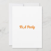 Invitation Anniversaire Shiba Inu (Dos)