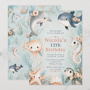 Invitation Anniversaire sous-marin