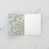 Invitation Anniversaire Super à Sage Green (Intérieur)