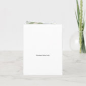 Invitation Anniversaire Super à Sage Green (Dos)
