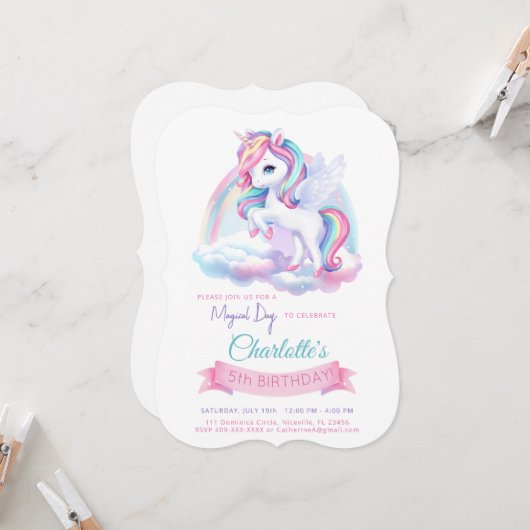 Invitation anniversaire sur le thème nautique. (Devant/Arrière en situation)
