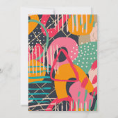 Invitation Anniversaire Surprise, Adulte, Contemporain (Dos)