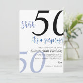 Invitation Anniversaire Surprise N'Importe Quel Âg (Debout devant)