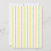 Invitation Anniversaire Tendance Citron Fraîchement 21 (Dos)