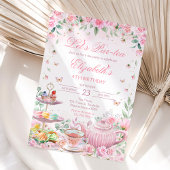 Invitation Anniversaire Thé à la Menthe