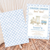 Invitation Anniversaire Train Chugga Chugga 