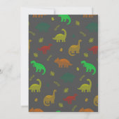 Invitation anniversaire Trois rex 3 ans (Dos)