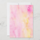 Invitation Anniversaire tropical de l'Aloha Pineappa Floral L (Dos)