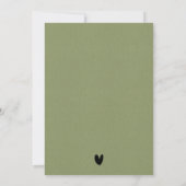 INVITATION ANNIVERSAIRE TYPOGRAPHIE NAVY OR SIMPLE TOUT ÂGE (Dos)