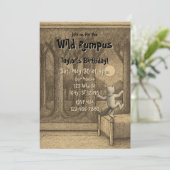 Invitation Anniversaire Wild Rumpus (Debout devant)