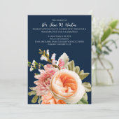 Invitation Annonce commémorative des funérailles florales de  (Debout devant)