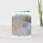 Invitation Annonce de baptême (Devant)