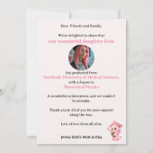 Invitation 🎉🍾Annonce de célébration de Champagne Chibi (Dos)