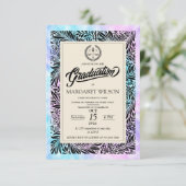 Invitation annonce de début avocat Diplôme (Debout devant)