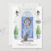 Invitation Annonce de déménagement Blue Russian (Devant)