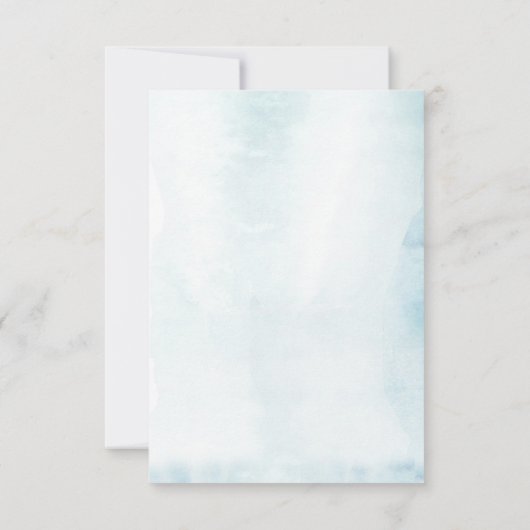 Invitation Annonce de déménagement pour Noël (Dos)