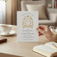 Annonce de départ à la retraite Horloge Fleuron Do