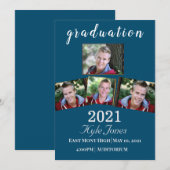 Invitation Annonce de fin d'études (Devant / Derrière)