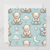 Invitation Annonce de garçon (Devant)