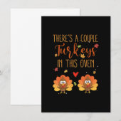 Invitation Annonce de grossesse de jumeaux, révélation du béb (Devant / Derrière)