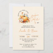 Invitation Annonce de grossesse Pumpkin Cutie (Devant)