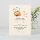 Invitation Annonce de grossesse Pumpkin Cutie (Debout devant)
