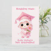 Invitation 🎓Annonce de la remise des diplômes de Chibi Bloss (Debout devant)