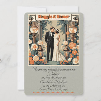 INVITATION " ANNONCE DE MARIAGE "