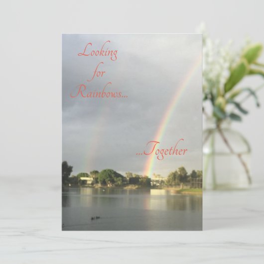 Invitation / Annonce de mariage (Debout devant)