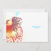 Invitation Annonce de mariage intime sur la plage 'Nous avons (Dos)