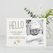 Invitation Annonce de naissance d'animaux de la petite ferme (Debout devant)