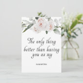 Invitation  Annonce de naissance Révélation  (Debout devant)