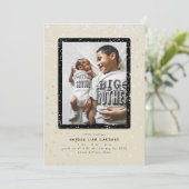 Invitation Annonce de naissance verticale | Baby Flurry (Debout devant)