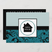 Invitation annonce de porte ouverte : damasquinage profession (Devant / Derrière)