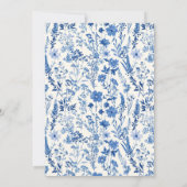 Invitation Annonce de remise de diplôme avec nœud papillon en (Dos)