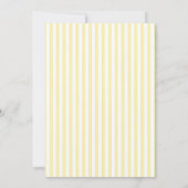 Invitation Annonce de remise de diplôme de citron fraîchement (Dos)