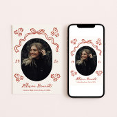 Invitation Annonce de remise de diplôme illustrative