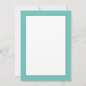 Invitation Annonce de remise de diplôme moderne (Dos)