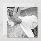 Invitation Annonce de remise de diplôme occidentale Brun Bleu (Dos)