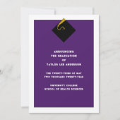 Invitation Annonce de remise de diplômes  (Devant)