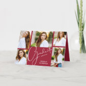 Invitation Annonce de remise de diplômes bordeaux 5 photos (Devant)