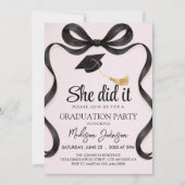 Invitation Annonce de remise de diplômes promotion 2026 (Devant)