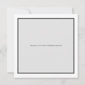 Invitation Annonce de report d'événement moderne Nouveaux pla (Dos)