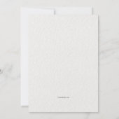 Invitation Annonce de sauvegarde de date Liana Branches (Dos)