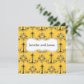 Invitation Annonce de sauvegarde de la date de la Chandelier  (Debout devant)