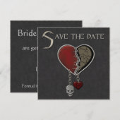 Invitation Annonce gothique de rendez-vous à retenir - Invita (Devant / Derrière)