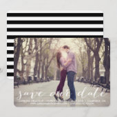 Invitation Annonce manuscrite de sauvegarde de notre rendez-v (Devant / Derrière)