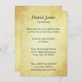 Invitation Annonce papier document (Devant / Derrière)