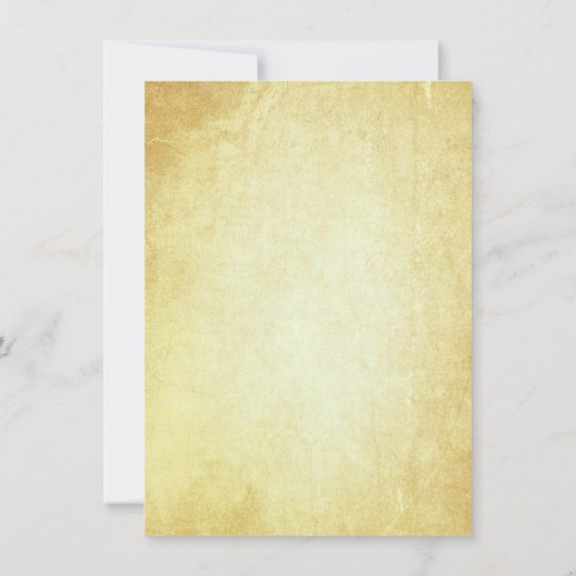 Invitation Annonce papier document (Dos)